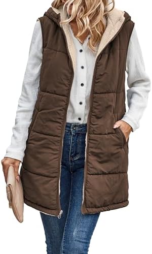 VIVERA - Dames Omkeerbare Bodywarmer met fleece en ritssluiting