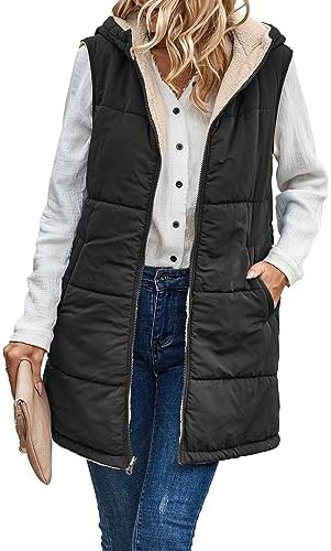VIVERA - Dames Omkeerbare Bodywarmer met fleece en ritssluiting