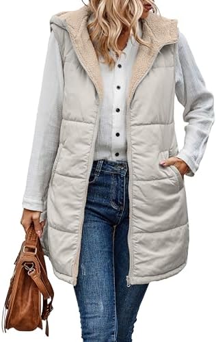 VIVERA - Dames Omkeerbare Bodywarmer met fleece en ritssluiting