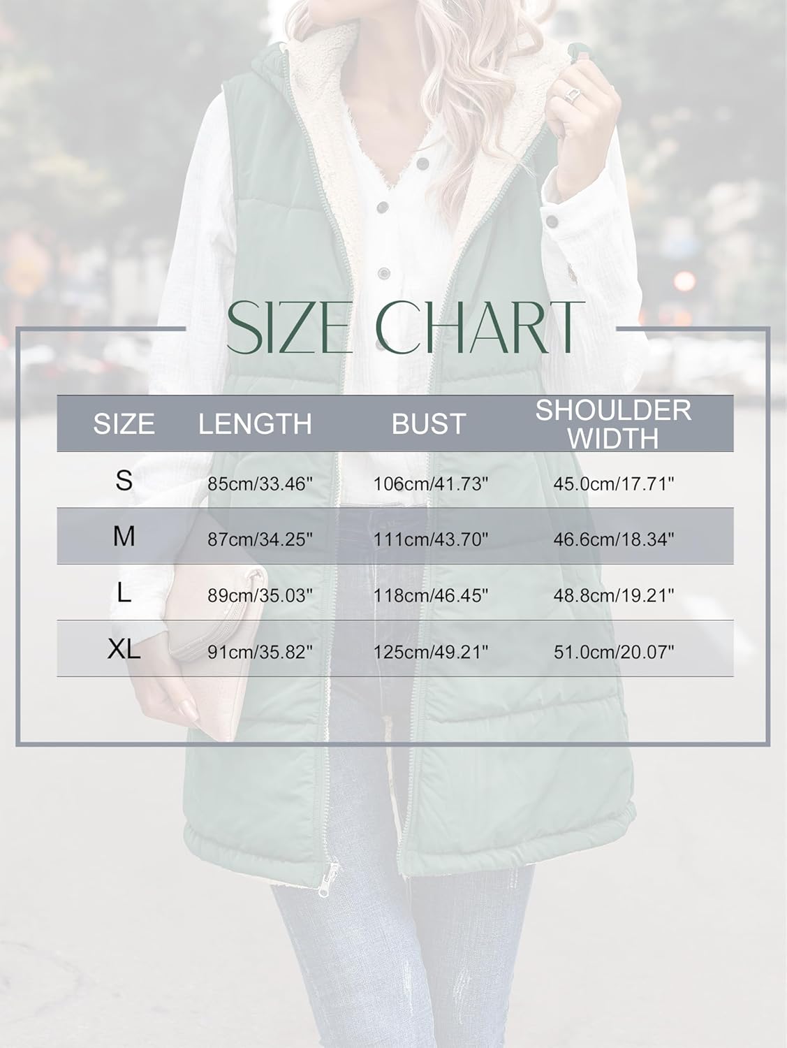 VIVERA - Dames Omkeerbare Bodywarmer met fleece en ritssluiting