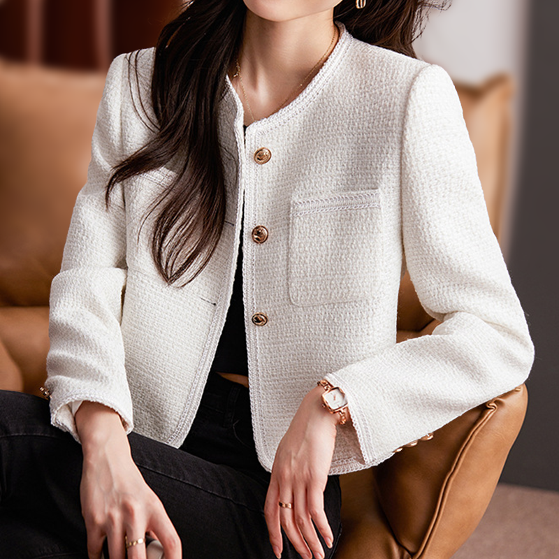 Milica | Korte Tweed Jas voor dames