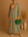 LUNAYA – Luchtige Zomerjurk voor dames in boho stijl van katoen