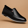 Mocassins heren zwart leer Elegant voor formele gelegenheden en dagelijks gebruik