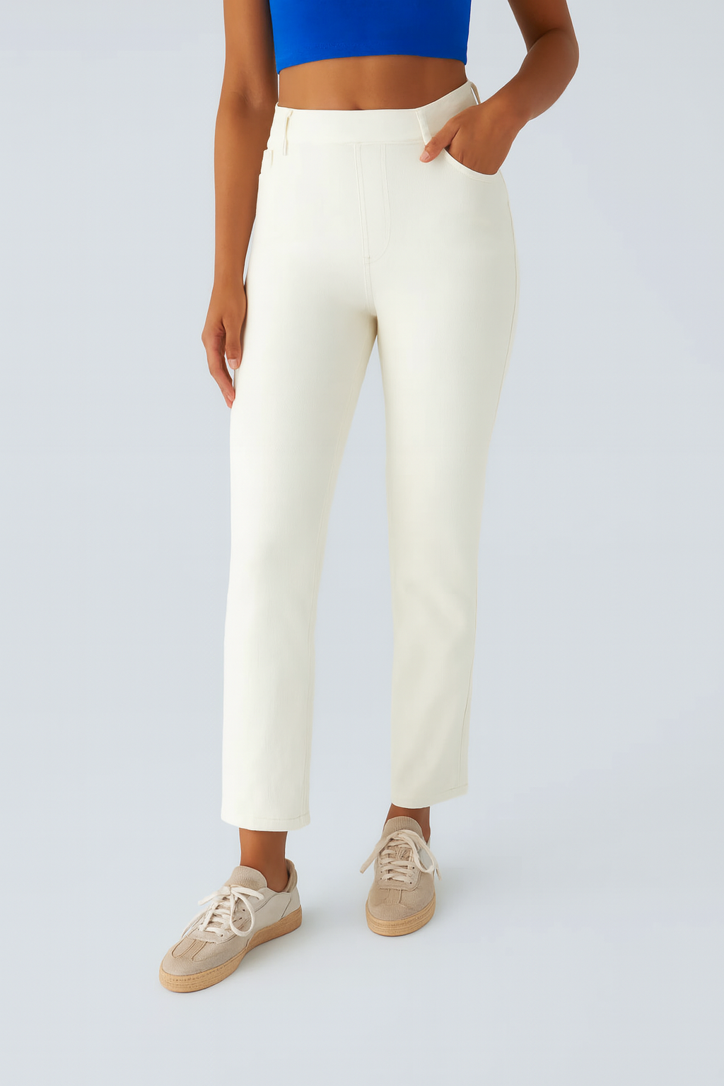 Lotte | Elastische & Comfortabele Broek Met Hoge Taille