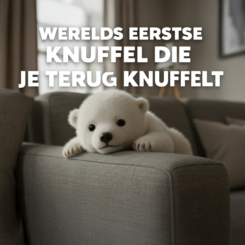 Poly™ Een knuffel die niet alleen omhelst, maar ook begrijpt