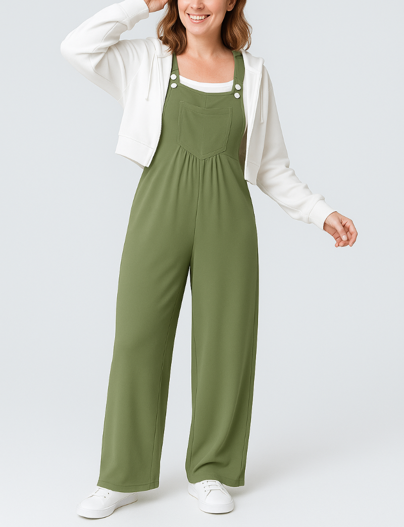 Wafflerall™ Viral Waffle Casual Overalls