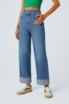 Serenita - Wide Leg Stretch Jeans