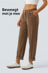 Annette | Comfortabele Broek Met Middelhoge Taille, Ritssluiting En Zijzakken
