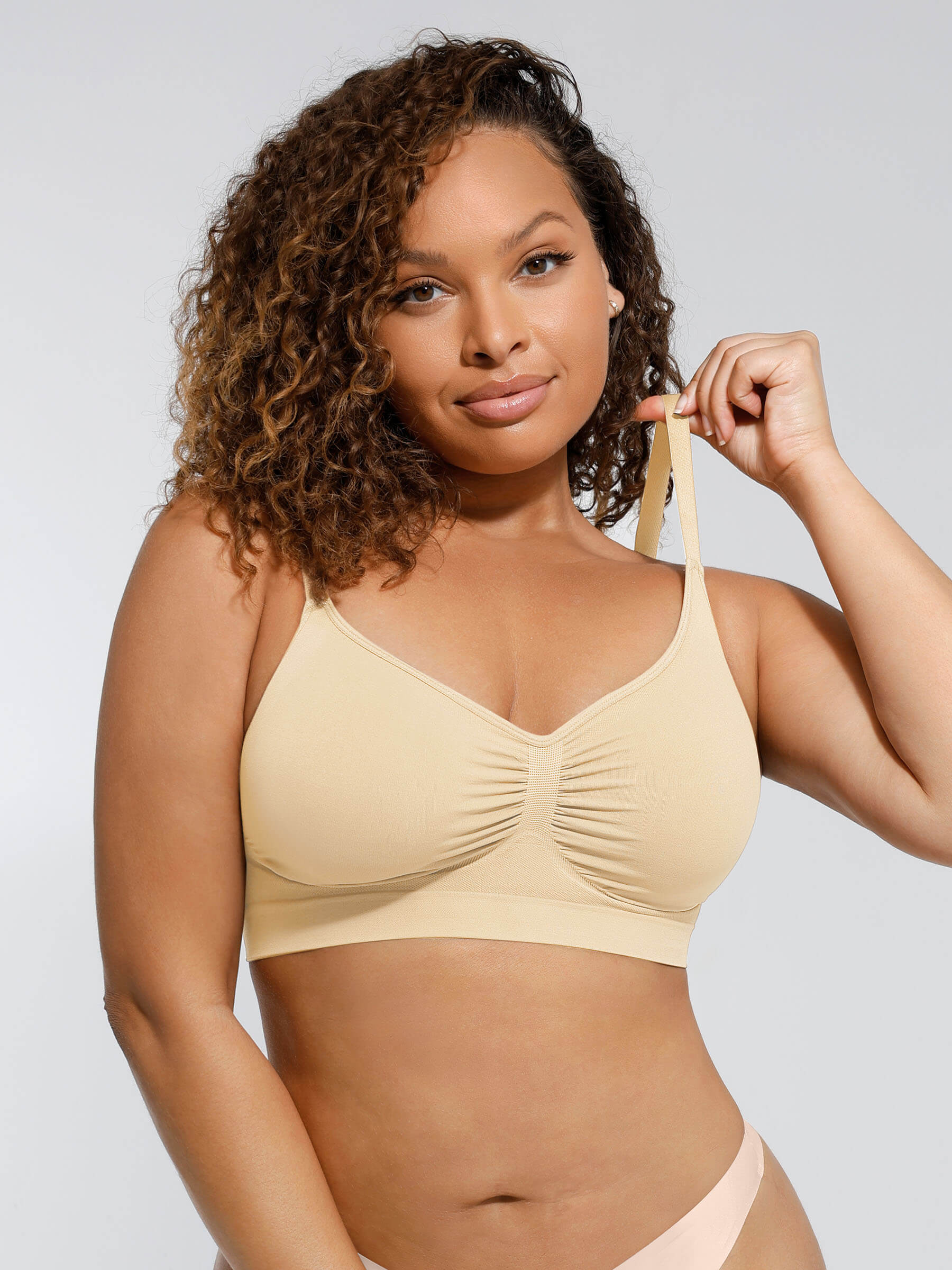 Jalisa | Naadloze Comfort Beugelloze BH