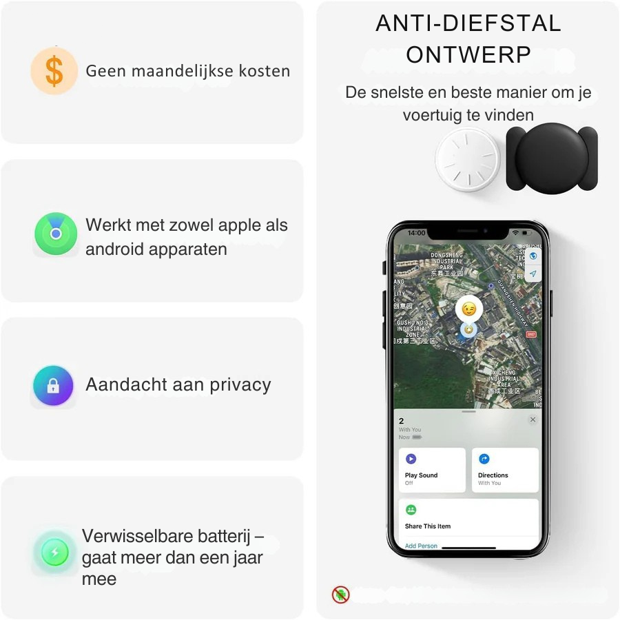 TrackMate – Magnetische GPS Tracker