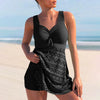 CALISTA – Elegant shaping badpak voor dames met diepe V-hals