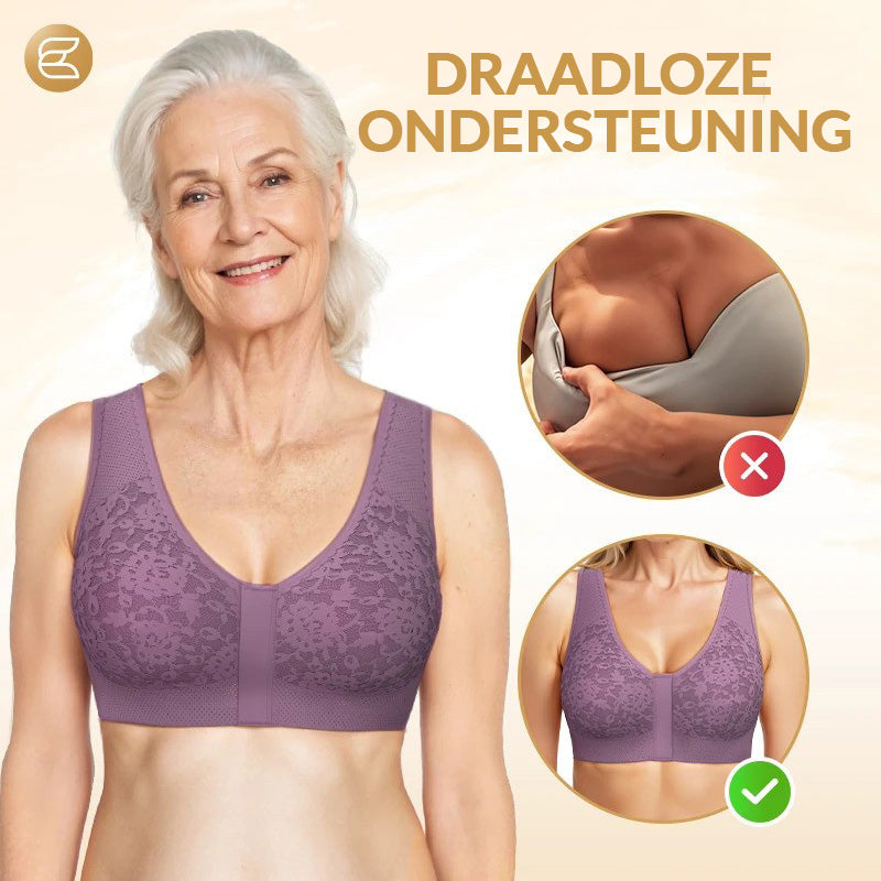 Emma bh  - Comfortabele en handige beha met sluiting aan de voorkant,