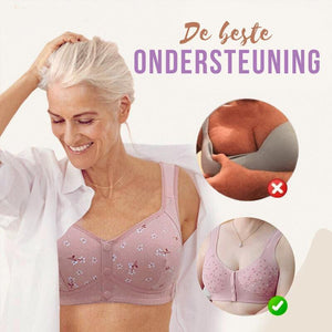 Sostén cómodo de soporte con cierre frontal (1+1 GRATIS)