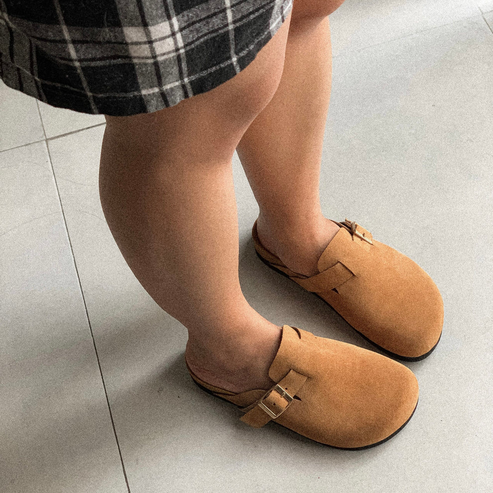 JOMIX Dames Sloffen Met Ademend Gaas - Orthopedisch Sleehakken Pantoffels Zomer Clogs