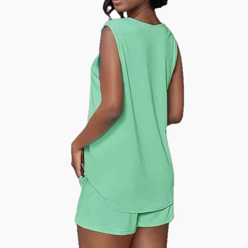 Mouwloze Top en Shorts 2-delig Set