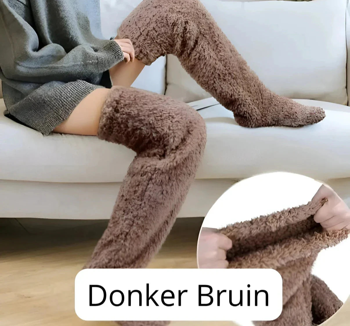 Warme en Antislip Wollen Huissokken - Gezellig Comfort voor Binnen en op de camping Warme en Antislip Wollen Huissokken - Gezellig Comfort voor Binnen en op de camping